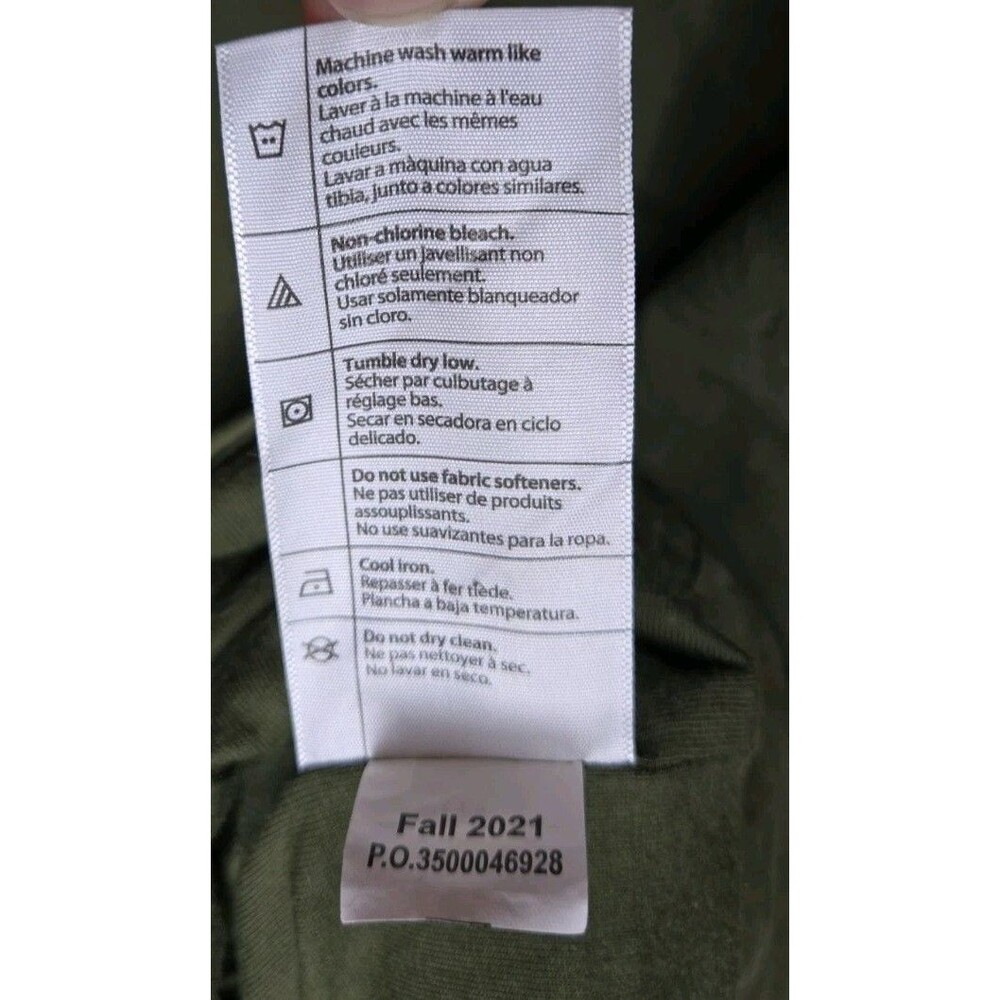 Carhartt Rugged Flex Women's Shirt Jacket Olive Green Loose Fit XL Utility - Picture 9 of 9